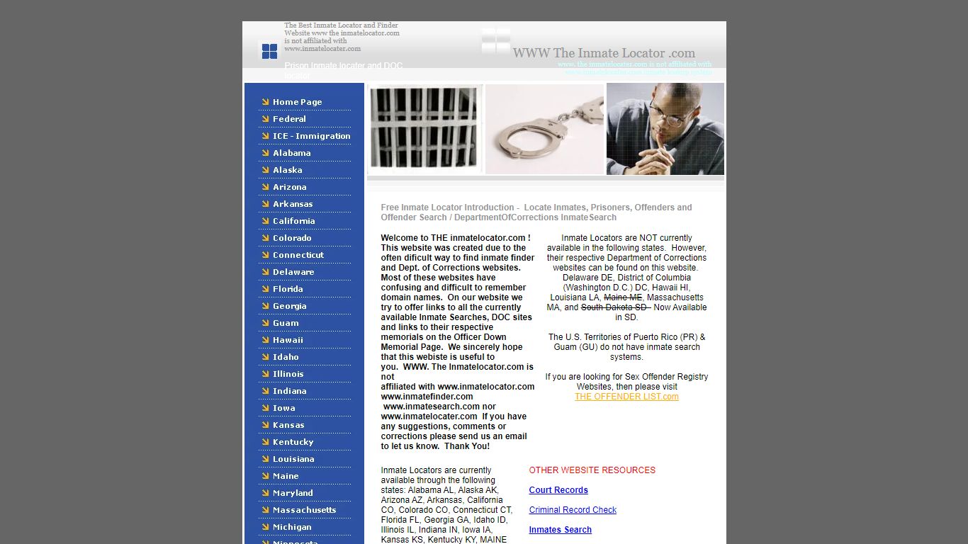 Virginia Inmate Locator & Virginia Inmate Search
